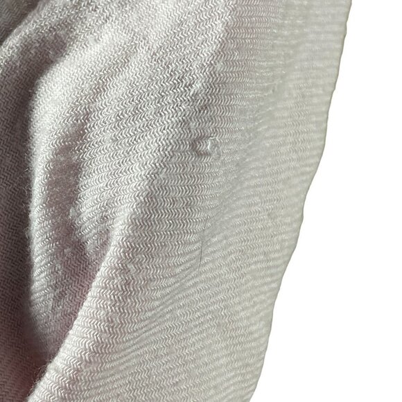 Unbranded Tassel Neck Scarf Bubblegum Pink Rectangle Long Knit 27" X 67" - Picture 3 of 4